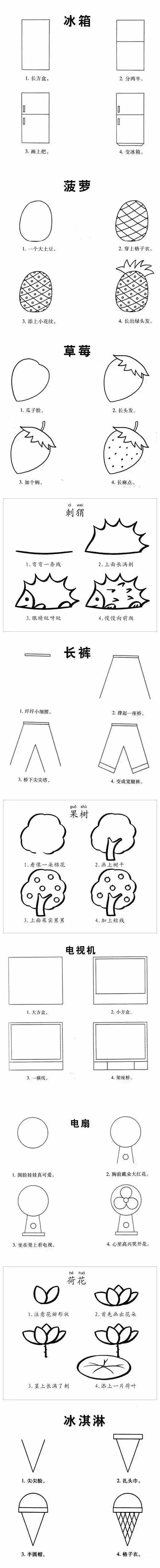 每天只需10分鐘 最適合親子教育的簡筆畫教程