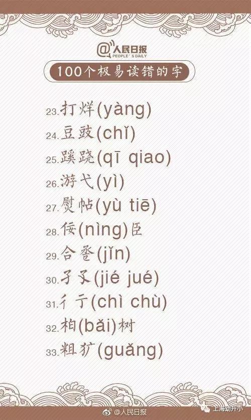 拼音沒(méi)有chua和ne?這一百個(gè)字你真的會(huì)讀嗎?